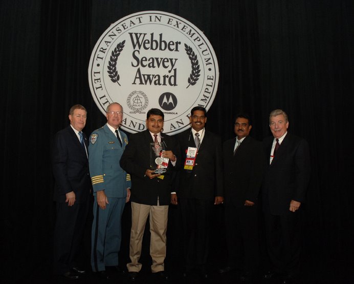 Top US Police Honour for COEPian