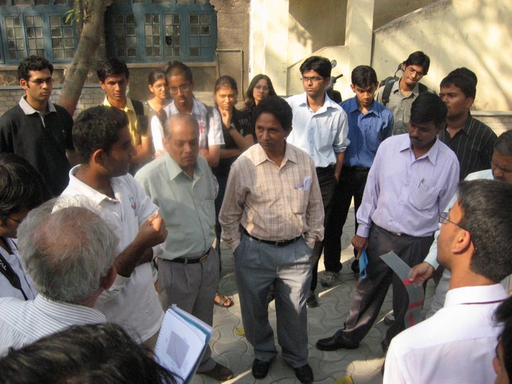 Techno Craft - Student Alumni Joint Project: Judges and students