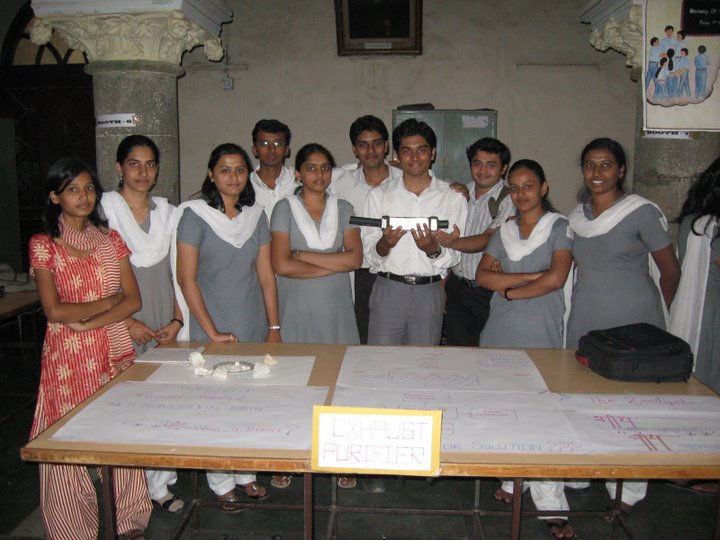 Techno Craft - Multi Dept Booth team: Exhaust purifier