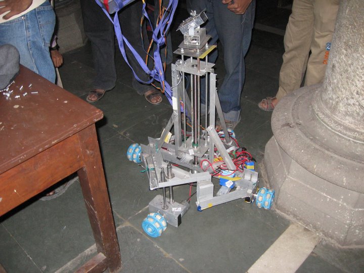 Exhibition: The CoEP Robocon Robots- From Robot Study Circle